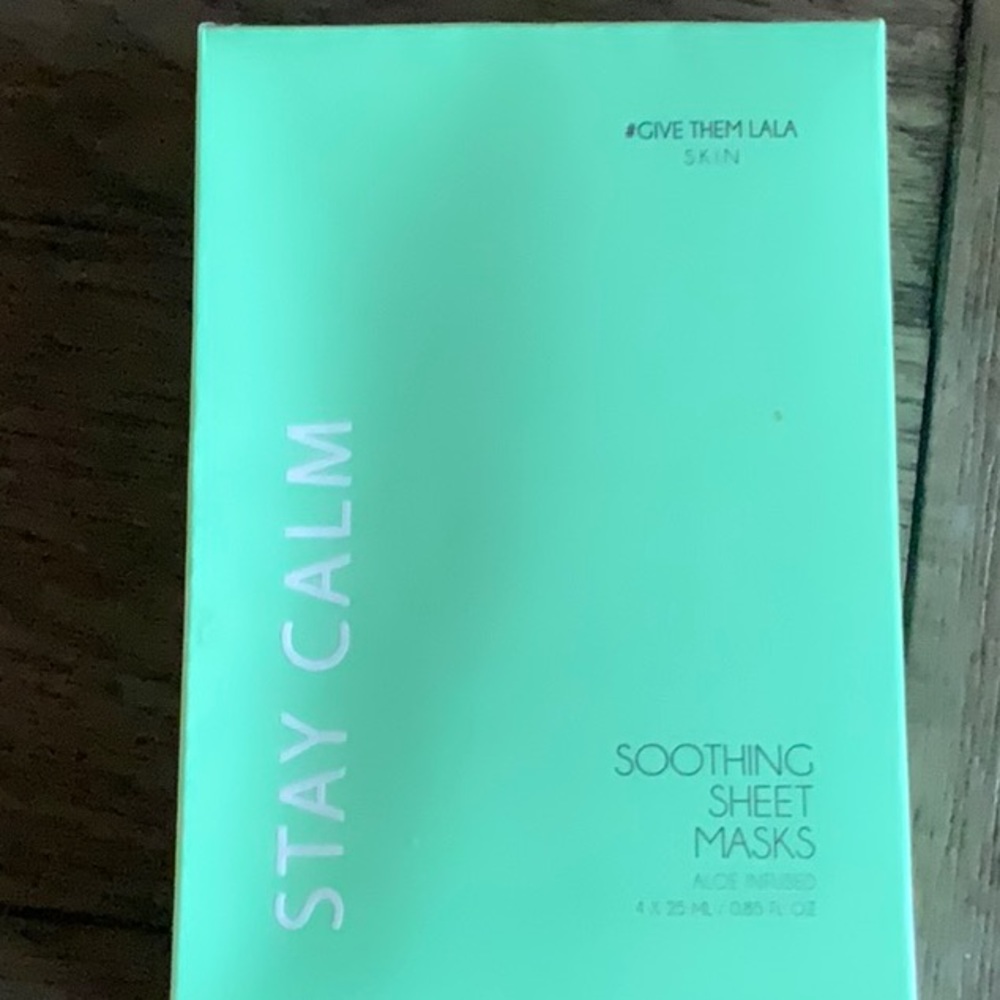 Give Them Layla Skin Inc - Stay Calm Soothing Sheet Masks